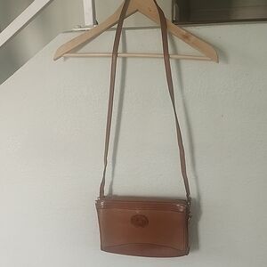 Dooney & Bourke Tan Leather Crossbody Bag